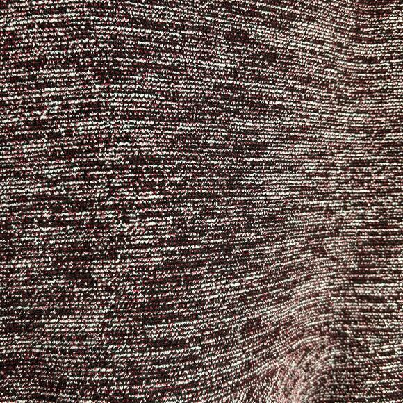 LOFT XXS Skirt- burgundy tweed,tiered, stretchy, multicolored work, summer party - Picture 2 of 5